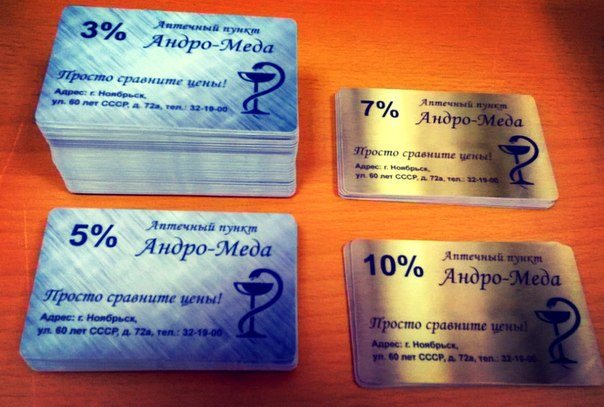 Дисконтные карты